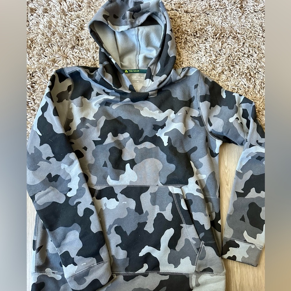 Boys Tek Gear Fleece Hoodie NEW Size XL